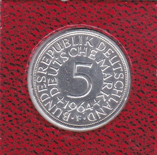 Silberadler 1964 f - dm, f-