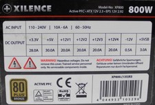 Xilence Gaming Series SPS-XP800.(135)R3 ATX Netzteil 800 Watt 80+  #303038