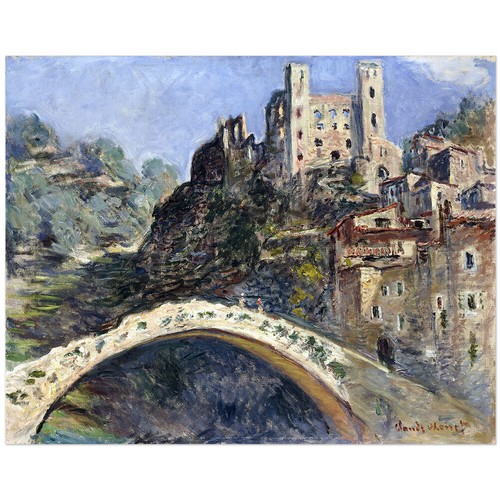 Claude monet dolceacqua - claude, monet,