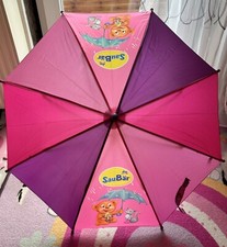 Schirm - Regenschirm - Kinder - rosa / lila - Saubär