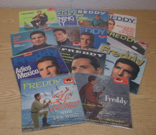 Freddy quinn konvolut - freddy, singles