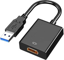 USB auf HDMI Adapter USB 3.0/2.0 zu HDMI 1080P HD Audio Video Grafik Konverter