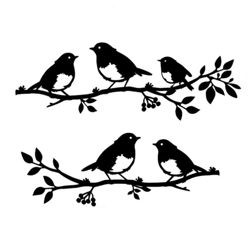 Vogel wanddeko elegant - wanddeko,