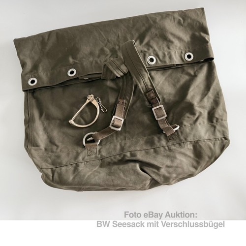 Bundeswehr seesack mit - bw,
