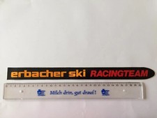Vintage alter Aufkleber Sticker Erbacher Ski Racingteam Skisport