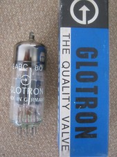 EABC80  Röhre  RFT  /  GLOTRON - NEU und OVP  - NOS - EABC 80