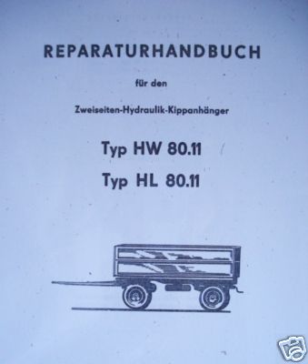Anhänger hänger kipper 80 - hänger,