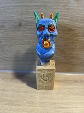 Zierkorken Holz geschnitzt