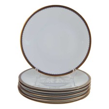 6er Set Kuchenteller Dessertteller Goldrand PMR Jaeger & Co Bavaria Unbestimmten