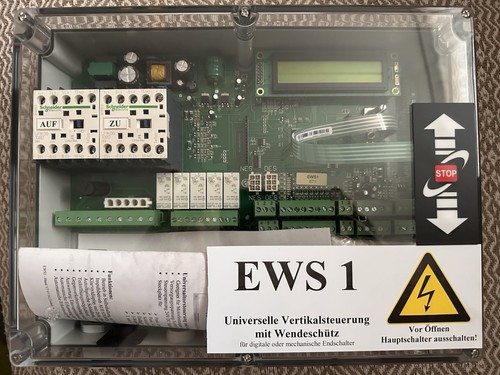 Torsteuerung mit wendeschütz - mit,
