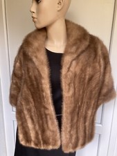 Vintage Damen Nerz Pelz Cape