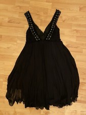 Ugo Zaldi Kleid Schwarz Größe 36