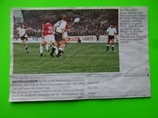 Fußball / Weltmeisterschaft WM 1966/  Bestells´BRD - Schweiz - Brülls Machtschuß