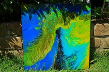 Acrylbild Abstrakte Kunst