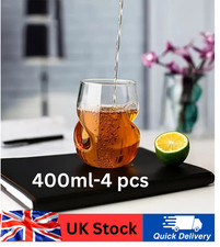 Moderner Glas Trinkbecher für Hausbar Restaurant Hoch Borosilikatglas