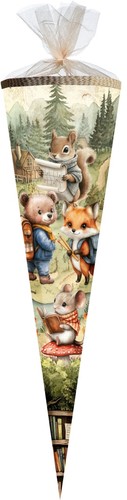 Schultüte tierischer - schultüte,