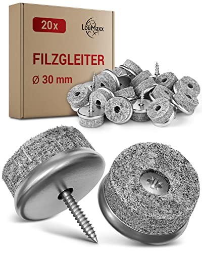 Loumaxx stuhl filzgleiter - loumaxx,