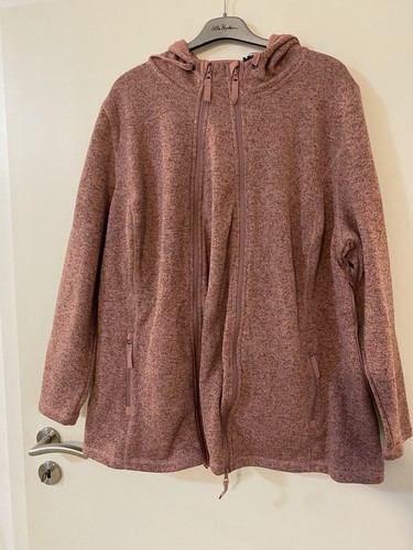 Strickfleecejacke ulla popken - strickfleecejacke,