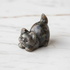 Labradorit katze naturstein - katze,