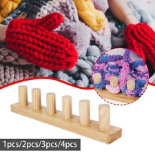 Strickwebstühle DIY Handstrickset Anfänger tragbar für DIY Decken Holz