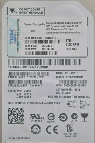 3tb ibm seagate storage - ibm,