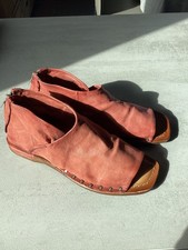 AS98 Sandalen 39 rostrot Leder