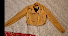 Only Bikerjacke Kunstleder Gr