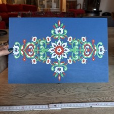 Holzkiste Bauernmalerei