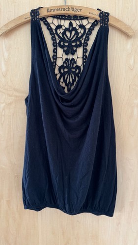 Top schwarz 38 - top,, schwarz,