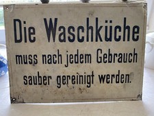 Schild antik Original