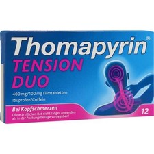 THOMAPYRIN TENSION DUO 400 mg/100 mg Filmtabletten 12 St. PZN 12551047