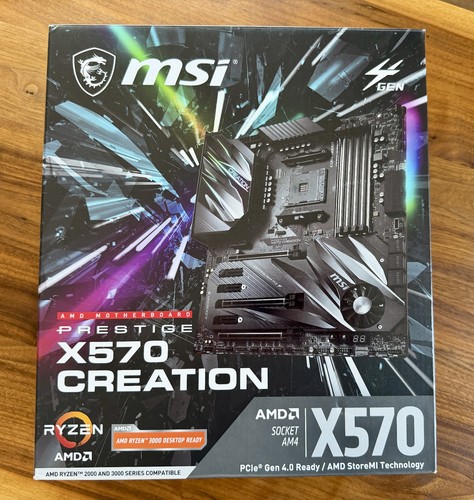 Msi prestige x570 creation - msi, amd