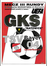 UEFA - EC III 94/95 GKS Kattowitz - Bayer 04 Leverkusen, 22.11.1994