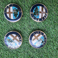 4X Original Alfa Romeo Felgendeckel Nabendeckel Nabenkappen C403 SPM