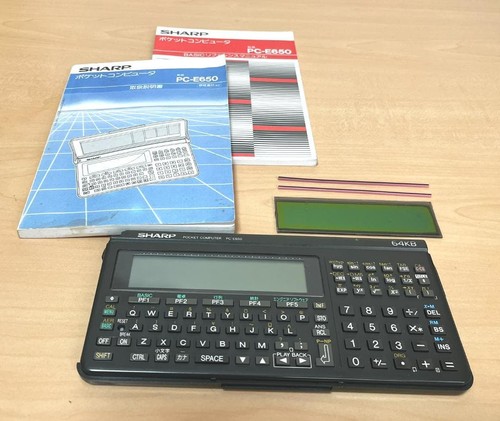 Sharp e650 taschencomputer - pc-e650,