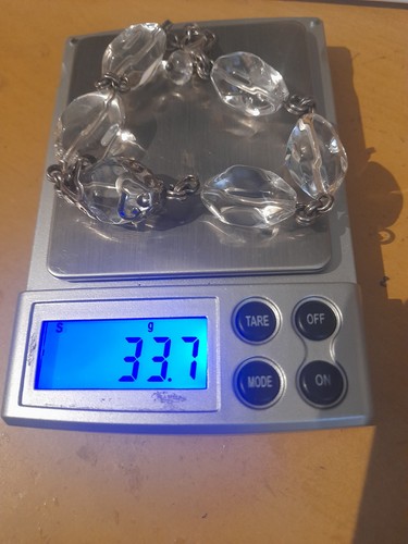 Schweres silber glas - silber,