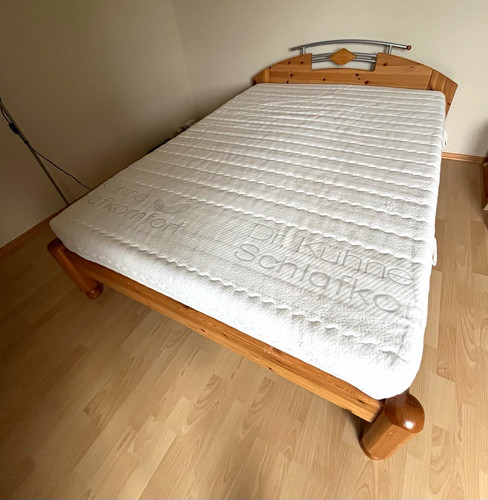 Massivholz doppelbett 140x200 - massivholz-doppelbett,