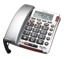 Audioline 49 plus Schnurgebundenes Seniorentelefon mit Kurzwahltasten