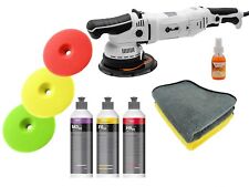 Liquid Elements T5200 Exzenter Polierer - (Set mit 3 Polituren und 3 Pads)