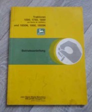 John Deere Schlepper 1550 + 1750 + 1850 + 1950 (N) Bedienungsanleitung