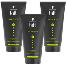 3x 150ml Schwarzkopf Taft Men