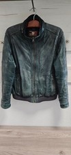 Herren Nappa-Lederjacke "Pierre Cardin", Gr. L, Farbe grün