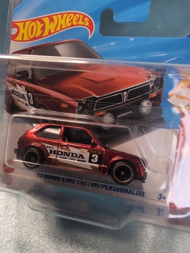 Hot wheels honda - 73, civic