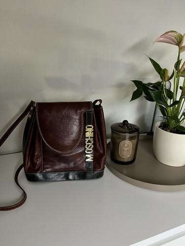 Vintage moschino ledertasche - vintage,