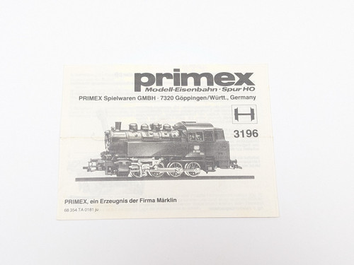 Märklin primex 3196 0181 - märklin, ta