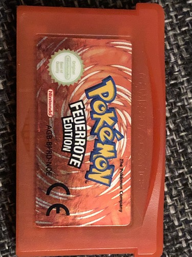 Originale pokémon feuerrot - originale,