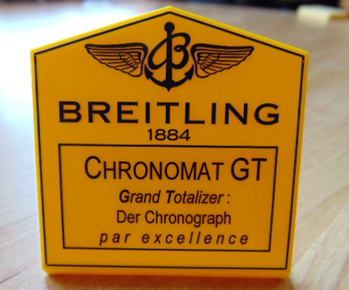 Breitling aufsteller chronomat - breitling,