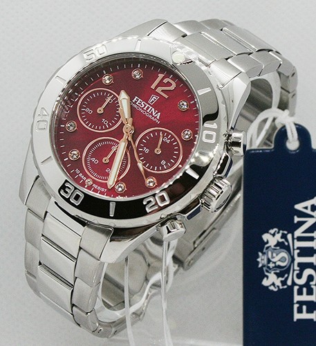 Festina damenuhr edelstahl - festina,