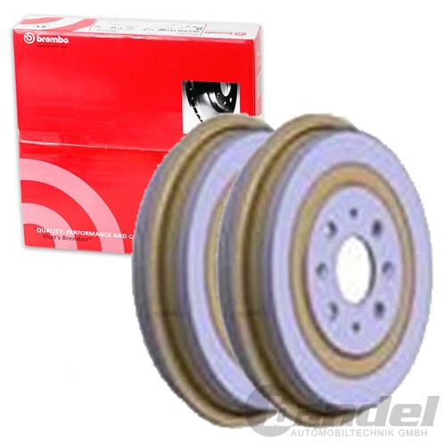 Brembo bremstrommeln hinten - 2x,