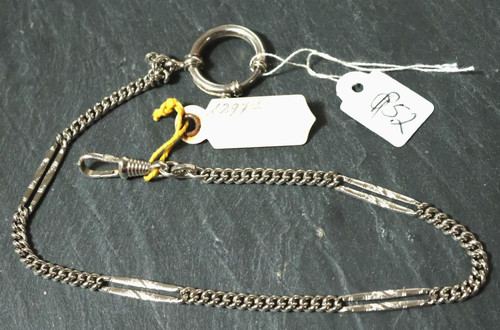 Alte silberne taschenuhrkette - alte,